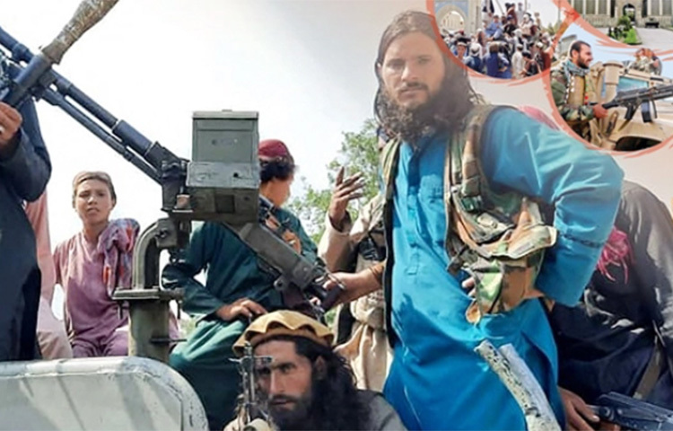 জুলাইয়ের শেষদিকে বাগরাম প্রদেশ থেকে সেনা তুলে ন্যাটো। তার দিন দুয়েকের মধ্যে পাঞ্জওয়াই জেলা দখলে আনে তালেবান। ছবি: সংগৃহীত