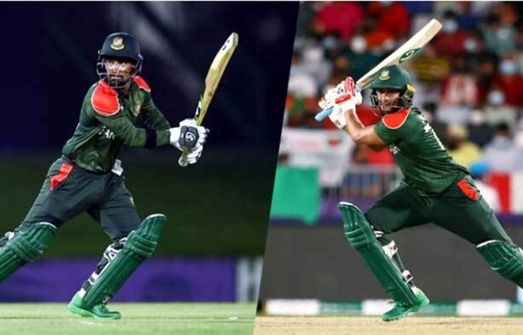 সাকিব আর লিটন মিলে ৫০ রানের জুটি গড়ে ওঠার পরই নেমে এলো বিপদ। পাপুয়া নিউগিনির অধিনায়ক আসাদ ভালা নিজেই চলে আসেন বোলিংয়ে। ছবি: সংগৃহীত