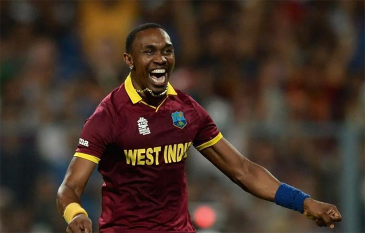 ডোয়াইন ব্রাভো: ২০১২ সালের আইসিসি বিশ্বকাপে বিজয়ী ওয়েস্ট ইন্ডিজ দলের অন্যতম সদস্য ছিলেন তিনি। আইসিসি প্লেয়ার র‌্যাঙ্কিংয়ে আন্তর্জাতিকে অল-রাউন্ডারের তালিকায় বর্তমানে তার অবস্থান অষ্টম। ছবি: সংগৃহীত