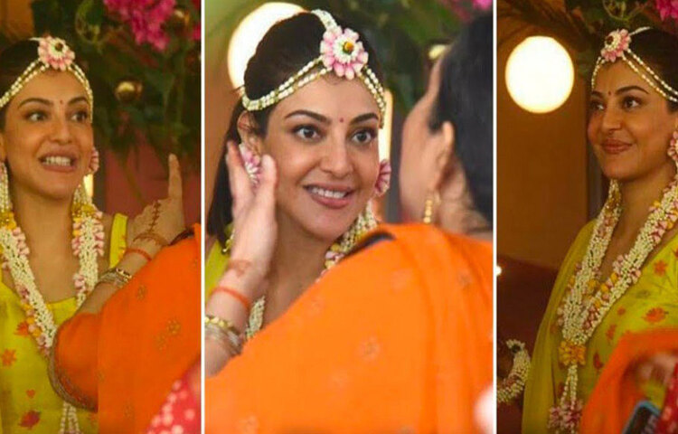 গায়েহলুদে বন্ধুবান্ধবদের পাশাপাশি বড়দের সঙ্গে সময় কাটাতে দেখা গিয়েছে তামিল ফিল্মের এই হিট নায়িকাকে। তাদের আশীর্বাদও নিয়েছেন।