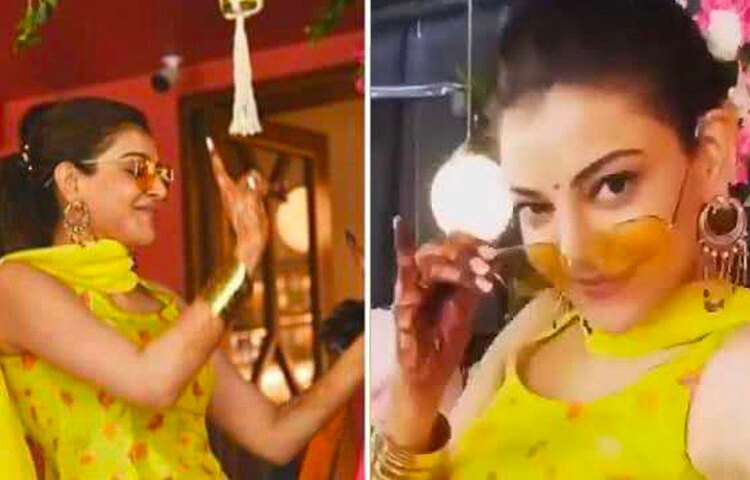 বড়দের কাছে লক্ষ্মী মেয়ের মতো বসে থাকতে দেখা গেলেও অনুষ্ঠানে যে একেবারেই হুল্লোড় করেননি কাজল, তা নয়। বরং মূল অনুষ্ঠান শুরুর আগে এক ফাঁকে বেশ স্টাইলেই নেচে উঠলেন তিনি। রোদচশমা চড়িয়ে মিউজিকের বিট-এ মন খুলে এলিয়ে দিলেন নিজেকে।