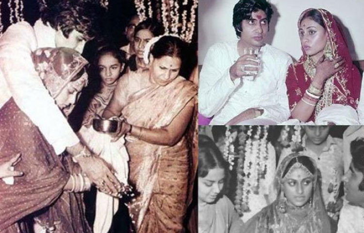 বিয়ের ছবি ট্যুইট করে ক্যাপশনে অমিতাভ জানিয়েছেন, ‘জঞ্জির’-এর সাফল্যের পর জয়া ও বন্ধুদের সঙ্গে লন্ডনে ঘুরতে যাওয়ার পরিকল্পনা ছিল তার। বাবা হরিবংশরাই বচ্চনের কাছে অনুমতি চাইতে গিয়েছিলেন। বাবা তাকে প্রশ্ন করেছিলেন কে কে সঙ্গে যাচ্ছে। জয়ার নাম শুনতেই বলেছিলেন, আগে বিয়ে করে তারপর বেড়াতে যেতে।