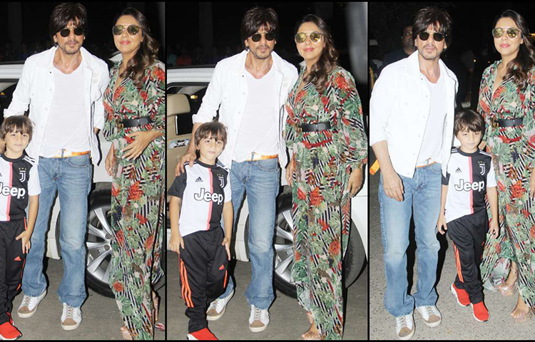 ছোট্ট আব্রামকে নিয়ে আরাধ্যার জন্মদিনের পার্টিতে হাজির শাহরুখ-গৌরী।