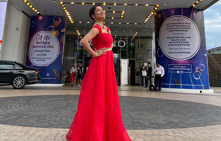 মিষ্টি হাসিতে বাঁধন। ছবি: ফেসবুক