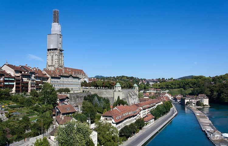 সুইজারল্যান্ডের ভার্ন শহর।