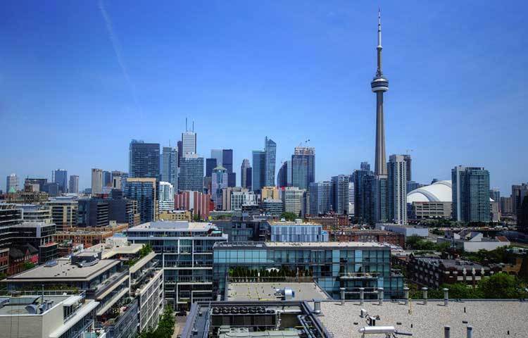 কানাডার টরেন্টো শহর।