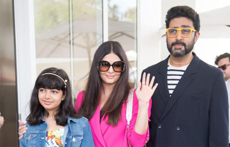 কান চলচ্চিত্র উৎসব থেকে স্বামী ও কন্যাসহ সম্প্রতি মুম্বাইয়ে ফিরে এসেছেন ঐশ্বরিয়া। ছবি: সংগৃহীত