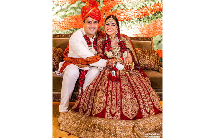 কুন্ডলী ভাগ্য অভিনেত্রী শ্রদ্ধা আর্য ১৬ নভেম্বর গাঁটছড়া বেঁধেছেন রাহুল নাগেলের সঙ্গে। ছবি: ইনস্টাগ্রাম