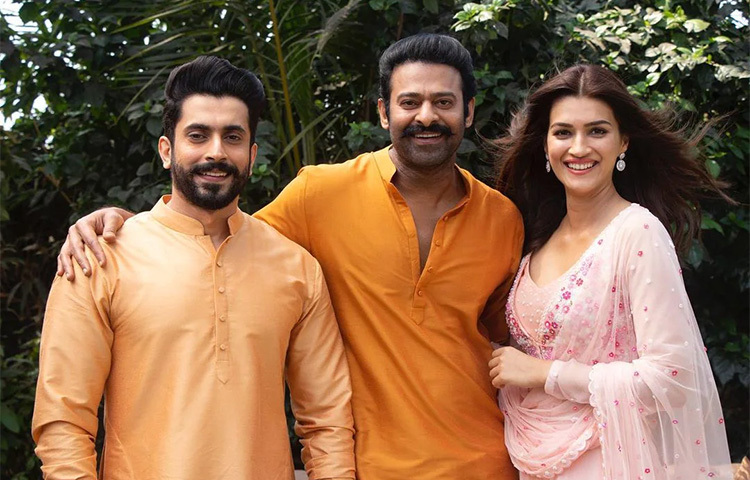 প্রভাস, কৃতি শ্যাননের জুিট দেখা যাবে আদিপুরুষ ছবিতে। ছবি: সংগৃহীত