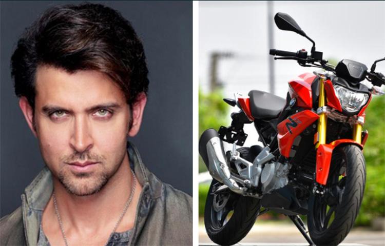 হৃতিকও আমন্ত্রিত ছিলেন ভিকি-ক্যাটের বিয়েতে। উপহার দিয়েছেন একটি বিএমডব্লু বাইক। মডেল জি৩১০আর। দাম তিন লাখ রুপি। ছবি: সংগৃহীত