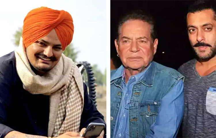 পাঞ্জাবে তরুণ গায়ক সিধু মুসে ওয়ালার মৃত্যুর পর প্রাণনাশের হুমকি পেয়েছেন বলিউড অভিনেতা সলমন খান এবং তার বাবা সেলিম খানও। মুম্বইয়ের বান্দ্রায় বাসস্ট্যান্ডে পাওয়া একটি চিঠিতে লেখা ছিল, ‘মুসে ওয়ালার মতো করে দেব।’ সে চিঠি সেলিমের নিরাপত্তারক্ষীদের হাতে আসে। ছবি: সংগৃহীত