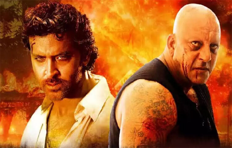 রোশন-পুত্র হৃতিক, সঞ্জয় দত্ত এবং প্রিয়াঙ্কা চোপড়া অভিনীত ‘অগ্নিপথ’ ছবিটি বক্স অফিসে বিপুল সাড়া ফেলে। এই ছবিতে ক্যাটরিনা কইফকে একটি নাচের দৃশ্যে অভিনয় করতে দেখা যায়। ছবি: সংগৃহীত