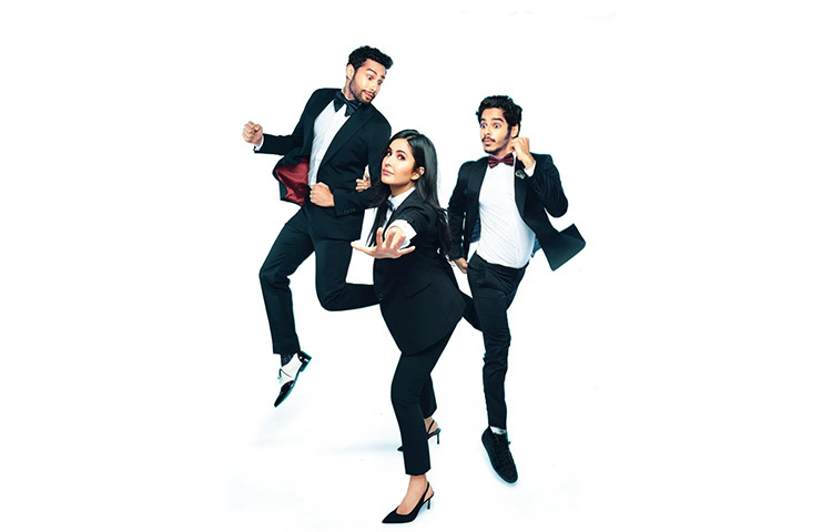 ক্যাটরিনা কাইফ, সিদ্ধান্ত চতুর্বেদী ও ঈশান খট্টরের ফোন ভূত মুক্তি পাবে। ছবি: সংগৃহীত