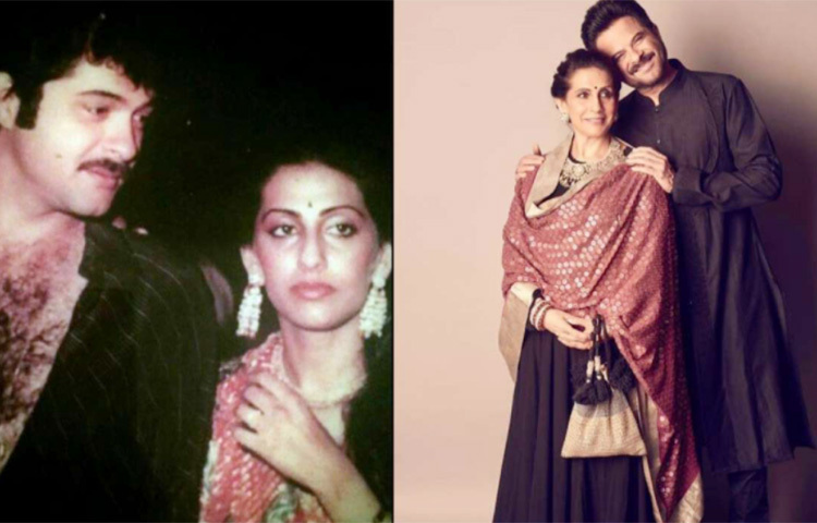 প্রায় ১১ বছর ধরে সম্পর্কের পর ১৯৮৪ সালে সুনীতা কাপুর এবং অনিল কাপুর বিয়ের পিঁড়িতে বসেন। বিয়ের পর থেকে প্রায় ৪০ বছর ধরে একসঙ্গে রয়েছেন এই জুটি। ছবি: সংগৃহীত