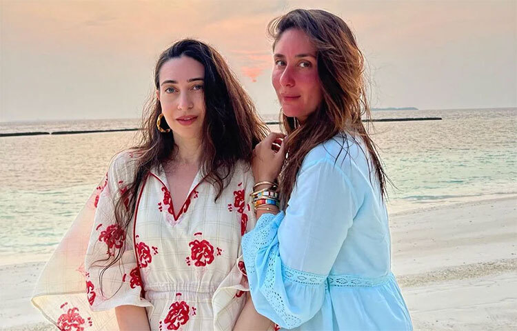 বলিউডের দুই আলোচিত বোন কারিশমা কাপুর ও কারিনা কাপুরের নাম। দুই বোনের বয়সের ব্যবধান বেশ খানিকটা। কিন্তু দুজনের সম্পর্ক খুব মধুর। ছবি: সংগৃহীত