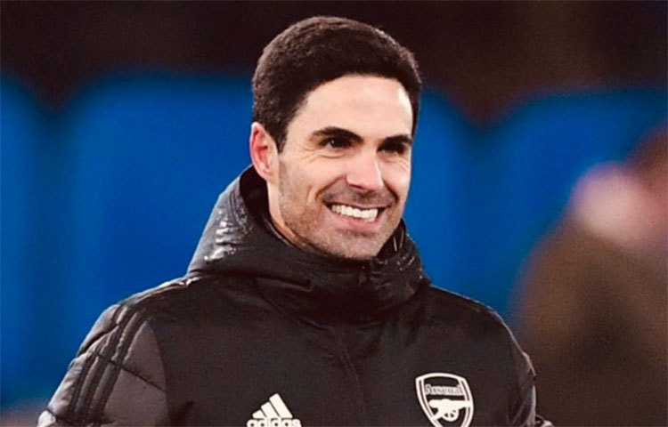 করোনা আক্রান্ত মিকেল আর্তেতা।