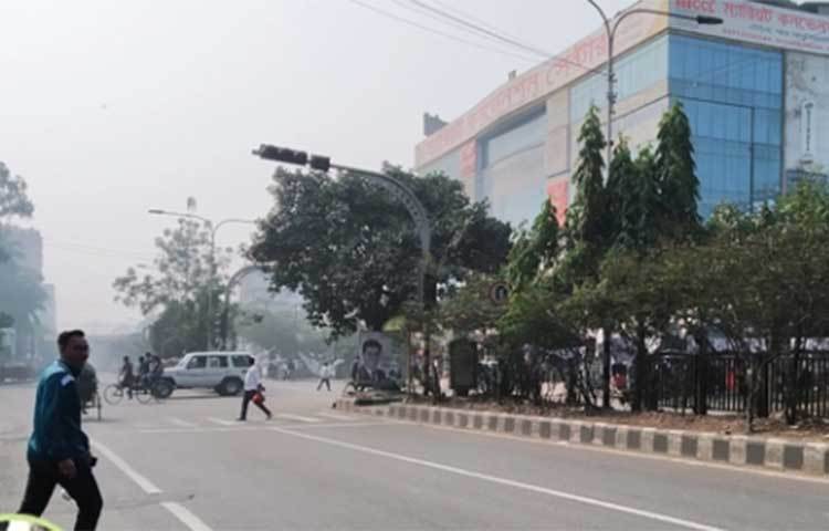 ভোটের কারণে রাজধানীর রাস্তা ফাঁকা। ছবি: জাগো নিউজ