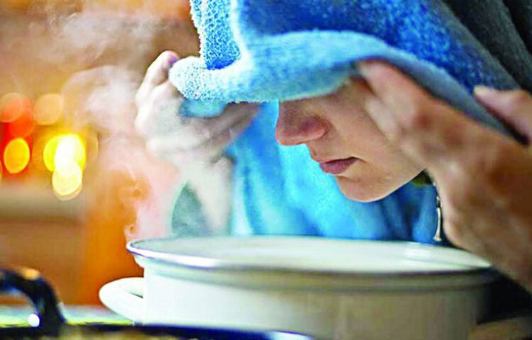 গরম জলের ভাপ: ফুটন্ত গরম জলে মেন্থল মিশিয়ে নিন। এবার মাথার উপর টাওয়েল চাপা দিয়ে বড় দম নিয়ে গরম জলের ভাপ নিন। দিনে ২ বার অন্তত ১০ মিনিট করে এরকম করুন। বুকে জমে থাকা কফ খুব সহজেই বেরিয়ে আসবে।ছবি: সংগৃহীত