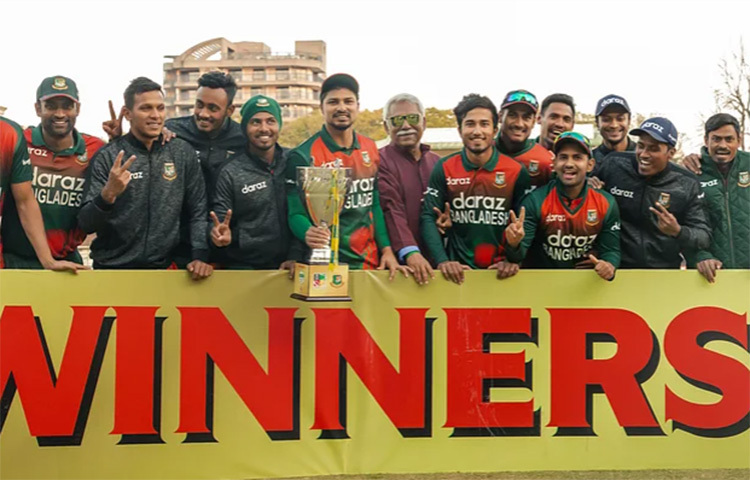 এ যেন টাইগারদের ঈদের বাড়তি আনন্দ। ছবি: সংগৃহীত