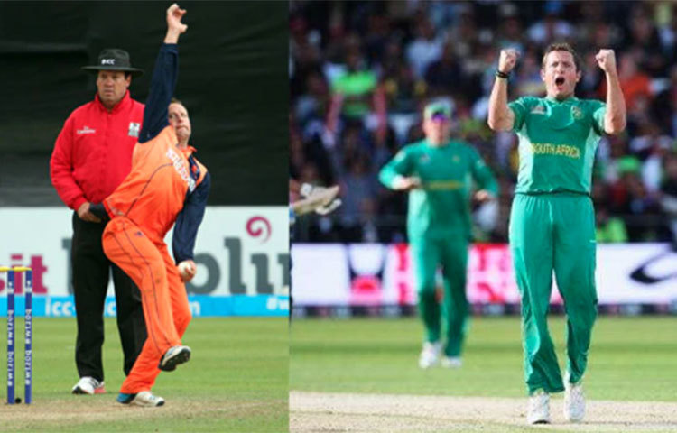 রুডলফ ভ্যান ডার মর্ভে: জন্ম জোহানেসবার্গে। ২০০৯ সালে দক্ষিণ আফ্রিকার হয়ে খেলা শুরু করেন তিনি। ২০১৫ সালে নেদারল্যান্ডসে চলে যান। বর্তমানে ডাচ ক্রিকেট দলের প্রধান অলরাউন্ডার হলেন রুডলফ।