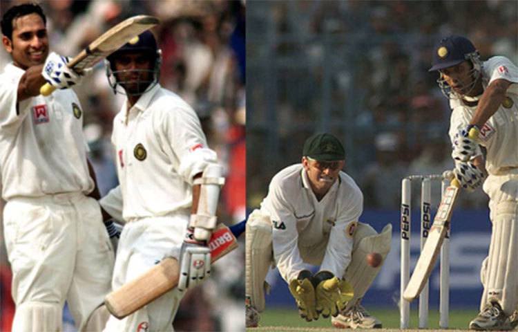 ২০০১ সালে অস্ট্রেলিয়ার বিরুদ্ধে লক্ষ্মণকে তিন নম্বরে ব্যাট করতে নামানো: ইডেন টেস্টে ফনো অন করতে নেমে রাহুল দ্রাবিড়ের পরিবর্তে ওই টেস্টে ভিভিএস লক্ষ্মণকে তিন নম্বরে ব্যাট করতে পাঠান অধিনায়ক সৌরভ গাঙ্গুলি। বাকিটা ইতিহাস। লক্ষ্মণের অনবদ্য ২৮১ রান। রাহুল দ্রাবিড়ের সঙ্গে অমর পার্টনারশিপ। স্টিভ ওয়ার শক্তিশালী ঘোড়া থামিয়ে দেন মহারাজ নিজের পাড়াতেই।