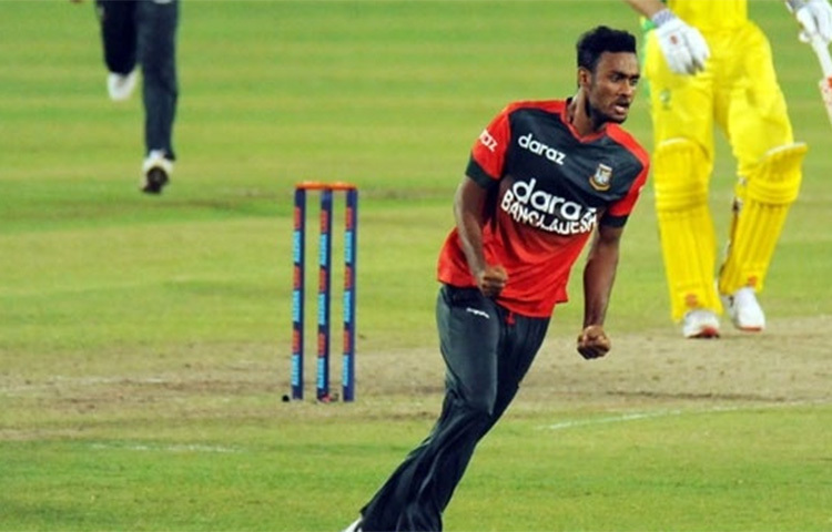 মোহাম্মদ শরিফুল ইসলাম। যুব বিশ্বকাপজয়ী এই বাঁহাতি পেসারের টি-টোয়েন্টি অভিষেক হয় ২০২১ সালের মার্চে।  ছবি: সংগৃহীত