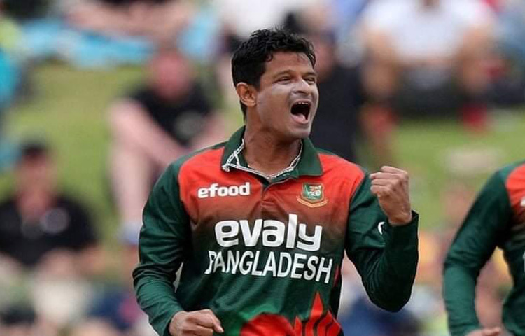 নাসুম আহমেদ। ২০২১ সালের মার্চে বাংলাদেশ দলের হয়ে আন্তর্জাতিক ক্রিকেটে অভিষেক ঘটে বাঁহাতি এই স্পিনারের। এরপর থেকে টি-টোয়েন্টি দলের নিয়মিত সদস্য তিনি। ছবি: সংগৃহীত