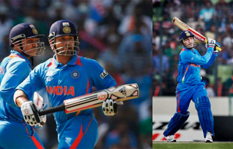 বীরেন্দ্র সেহবাগকে দিয়ে ওপেন করানো: মিডল অর্ডার থেকে এক্কেবারে টপ ওর্ডারে। বীরেন্দ্র সেহবাগকে দিয়ে ওপেন করানো ছিল মহারাজের মাস্টার স্ট্রোক। নিজের ওপেনিং স্লট ছেড়ে দিয়ে শচিনের সঙ্গে ওপেন করতে পাঠান সেহবাগকে। একদিনের ক্রিকেটে ডাবল হান্ড্রেড আর টেস্টে ট্রিপল হান্ড্রেড সেওয়াগ করেছিলেন ওপেনার হিসেবেই।