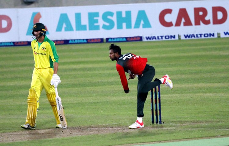 টাইগারদের কাছে অসিদের এমন হেরে যাওয়া ছিল সত্যিই উপভোগের। ছবি: বিসিবি