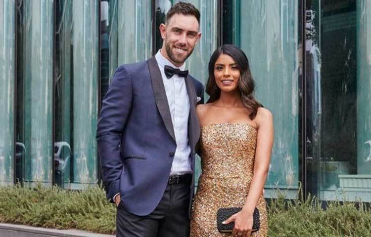 ২০১৯ সালে অস্ট্রেলিয়া ক্রিকেট অ্যাওয়ার্ডস অনুষ্ঠানে দেখা যায় দুজনকে। কনুইয়ের চোটের জন্য আপাতত জাতীয় দলের বাইরে রয়েছেন ম্যাক্সি। ছয় থেকে আট সপ্তাহ লাগবে তার পুরোপুরি সেরে উঠতে।