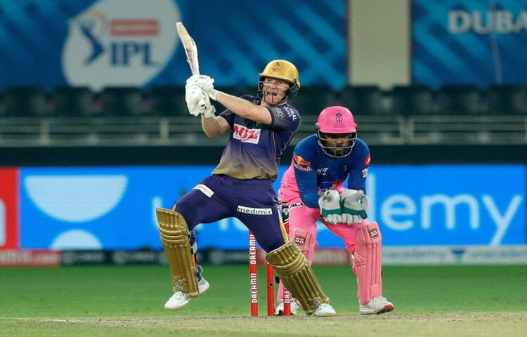 ২০ ওভারে জয়ের জন্য রাজস্থানের সামনে ১৯২ রানের লক্ষ্য রাখেন নাইটরা। কিন্তু শুধু জিতলেই হত না নাইটদের। নেট রানরেট বাড়াতে জিততে হত বড় ব্যবধানে। ফলে মরগ্যান বাহিনী খেলতে নেমেছিল কার্যত ১৩০ বা ১৪০ রানের পুঁজি নিয়ে।