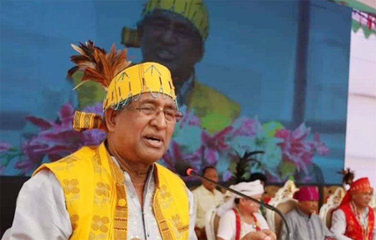 গারোসহ সব ক্ষুদ্র নৃগোষ্ঠীর আর্থ-সামাজিক উন্নয়নে বর্তমান সরকার আন্তরিকতার সঙ্গে কাজ করছে বলে জানিয়েছেন কৃষিমন্ত্রী ও আওয়ামী লীগের প্রেসিডিয়াম সদস্য ড. মো. আব্দুর রাজ্জাক। আজ সকালে রাজধানীর বনানী বিদ্যানিকেতন স্কুল ও কলেজ প্রাঙ্গণে ঢাকা ওয়ানগালা অনুষ্ঠানে প্রধান অতিথির বক্তব্যে কৃষিমন্ত্রী এসব কথা বলেন। ছবি: বিপ্লব দিক্ষিৎ