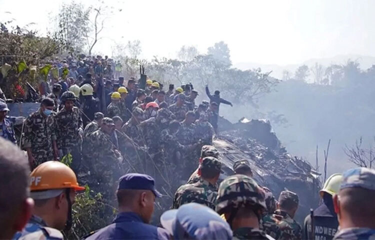 নেপালে অভ্যন্তরীণ রুটে বিধ্বস্ত প্লেনে স্থানীয়দের পাশাপাশি ৬৭ জন মারা গেছেন। ছবি: সংগৃহীত