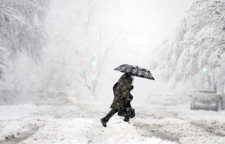 যুক্তরাষ্ট্রের সাত কোটি ৫০ লাখ মানুষকে শীতকালীন ঝড় ও তীব্র শীতের সতর্কতা জারি করা হয়েছে। ছবি: সংগৃহীত