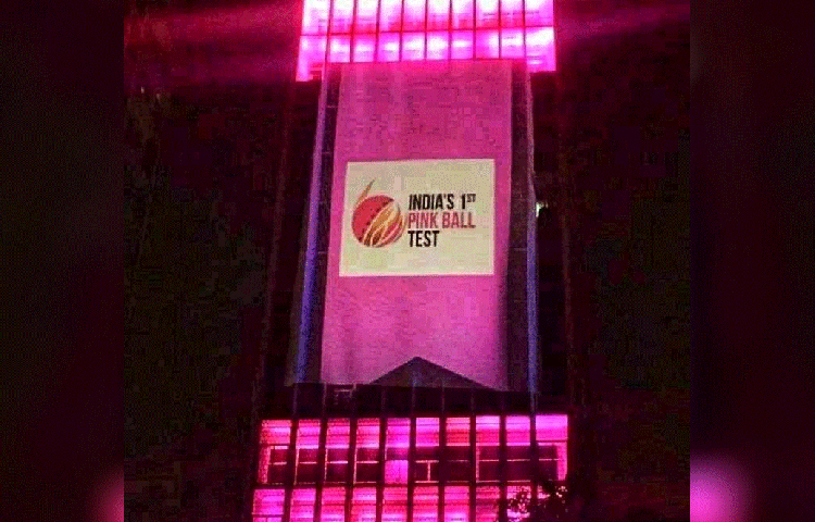 শহরের সব চেয়ে উঁচু তিনটি বহুতলের রঙ বদলে গিয়েছে গোলাপিতে। শহিদ মিনারের শরীর থেকেও যেন গড়িয়ে পড়ছে গোলাপি রঙ। শহরের এই নতুন রূপ ক্যামেরাবন্দি করতে ম্যাচের আগের দিন বিকেল থেকেই বহু মানুষ এসে জড়ো হতে শুরু করেছেন শহরে। সেলফি তুলে সোশ্যাল মিডিয়ায় শেয়ারও করছেন অনেকে।