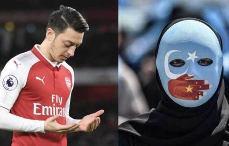 ওজিল লিখেছেন, ‘একের পর এক মসজিদ ভাঙা হচ্ছে। ধর্মগ্রন্থ পুড়িয়ে দেয়া হচ্ছে। মাদ্রাসা বন্ধ করে দেয়া যাচ্ছে। হত্যালীলা চলছে। এরপরও বিশ্বের বেশিরভাগ মুসলিম সম্প্রদায় কেন চুপ করে রয়েছে! এভাবে চুপ করে থাকা মানে নিজেদের ওপর এই নিপীড়ন মেনে নেয়া নয় কি?’