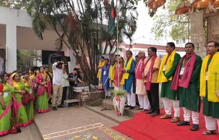 উদ্বোধনী অনুষ্ঠানের ছবি।