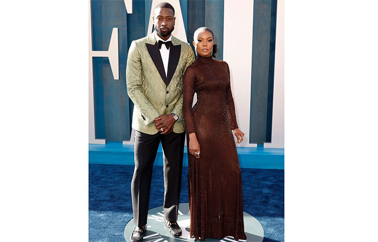 গ্যাব্রিয়েল ইউনিয়ন ও ডোয়েন ওয়েড। ছবি: সংগৃহীত