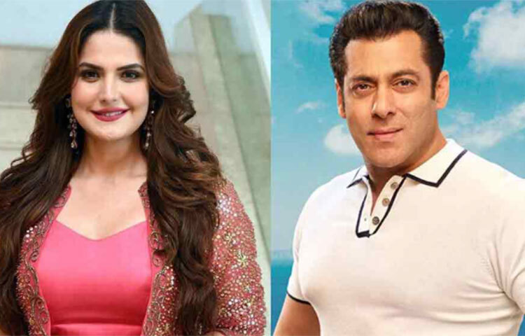 ‘যুবরাজ’-এর পরিচালক সুভাষ ঘাইয়ের সঙ্গে শুটিং করার পাশাপাশি নিজের পরের ছবি ‘বীর’-এর নায়িকা পেয়ে গিয়েছিলেন সালমান। তিনিই জেরিন! ছবি: সংগৃহীত