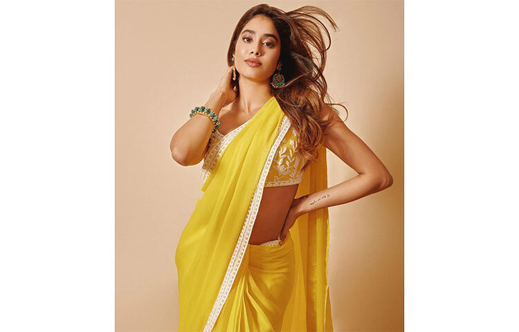 কয়েকদিন আগেই জাহ্নবী তার এই ছবিগুলো শেয়ার করেছেন। ছবি: সংগৃহীত