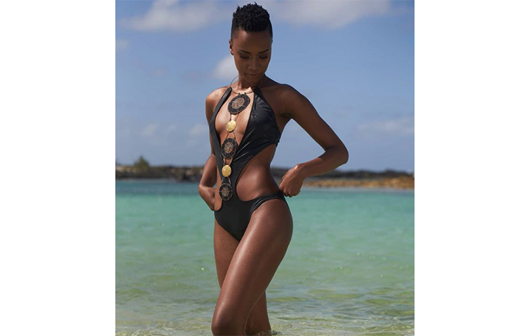 গাউন পরে তুনজির ফটোশুট।