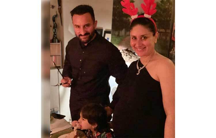 ওয়ান শোল্ডার কালো পোশাকে রীতিমত ঝড় তুলেছেন কারিনা। সাইফ আলি খান ও তৈমুরের সঙ্গে দারুণ উপস্থিতি ফের হবু মায়ের। ছবি: ইনস্টাগ্রাম