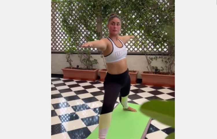 কারিনা দুই সন্তানের মা। তবে সন্তান জন্ম দেওয়ার পরেও মেদ ঝরাতে বেশি সময় নেননি তিনি। ছবি: সংগৃহীত