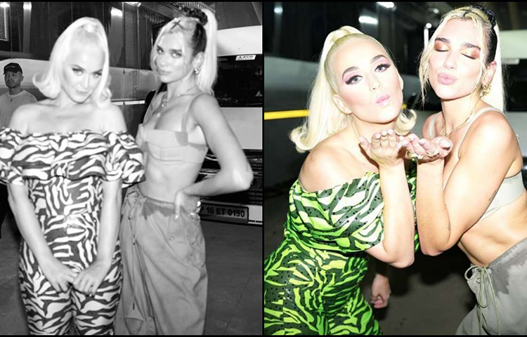 শনিবার কেটি পেরি ও ডু লিপার গান শুনতে উপস্থিত ছিল প্রায় ২০ হাজার মানুষ।