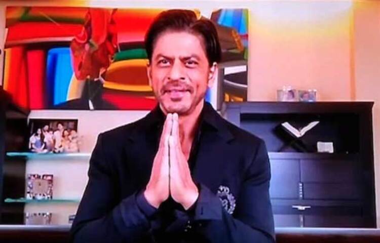 ভার্চুয়াল মাধ্যমে অনুষ্ঠানে যোগ দেন বিশেষ অতিথি ব্র্যান্ড অ্যাম্বাসেডর শাহরুখ খান। ছবি: সংগৃহীত