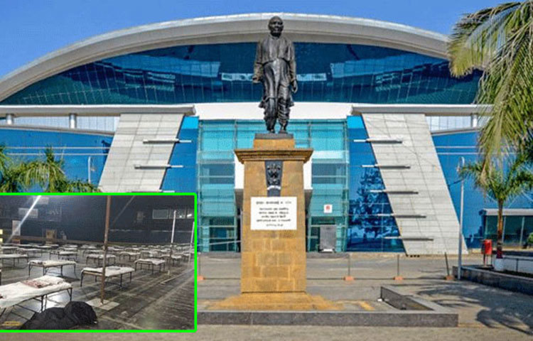 এর আগে মুম্বাইয়ের ঘঝঈও স্টেডিয়াম অর্থাৎ সর্দার বল্লভভাই প্যাটেল স্টেডিয়ামটি কোয়ারেন্টাইন সেন্টার করার সিদ্ধান্ত নিয়েছে এখানকার মিউনিসিপ্যাল কর্পোরেশন।