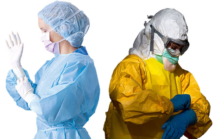 করোনাভাইরাস আক্রমণের পর থেকে আমরা নতুন করে পার্সোনাল প্রোটেকশন ইকুইপমেন্ট বা পিপিই-র সঙ্গে পরিচিত হচ্ছি। এই পিপিই-র পুরো সেট (গ্লাভস, গাউন, মাস্ক, গগলস ইত্যাদি) পরতে হবে শুধুমাত্র করোনা রোগীর অথবা রোগের উপসর্গ যার আছে, তার সংস্পর্শে আসার ঠিক আগ মুহূর্তে। এটি ব্যবহারের পরপরই বিশেষ ডিসপোজাল বিনে ফেলে দিতে হবে। প্রতিটি সেট পিপিই একবার ব্যবহার করার জন্য।