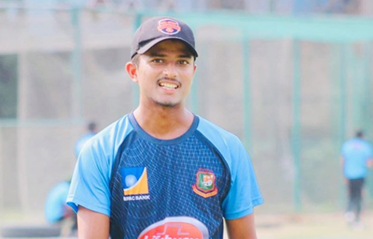 শেখ মেহেদী হাসান। তিনি অলরাউন্ডার। ছবি: সংগৃহীত