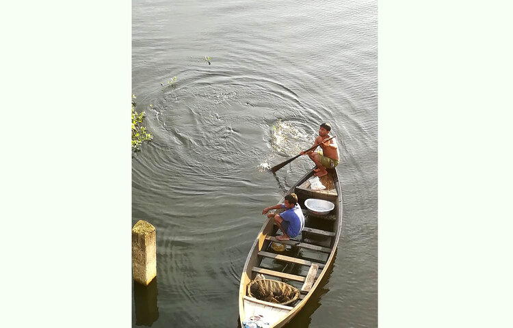 শত ব্যস্ততার মাঝে ক্লান্ত মন নিয়ে এমন নৈসর্গিক দৃশ্যের কাছে ছুটে গেলে মন ভালো হয়ে যায় নিমেষেই। ছবি: এস. এম. মাছুম বিল্লাহ