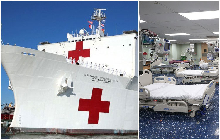 তাছাড়া এ জাহাজে আধুনিক হাসপাতালের সমস্ত সুবিধাই রয়েছে এই জাহাজে। এর আগে পারস্য গাল্ফ যুদ্ধ, ইরাকের যুদ্ধ, ক্যাটরিনা ঘুর্ণিঝড়ে কম্ফোর্ট ব্যবহৃত হয়েছে। এছাড়াও আরও দুই ভাসমান জাহাজ করোনা মোকাবিলায় ব্যবহৃত হচ্ছে।